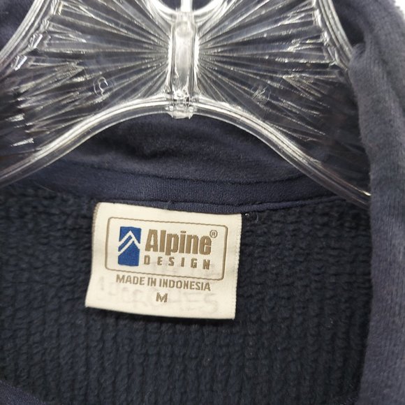 Alpine Design blue Full Zip Jacket medium - Picture 3 of 10